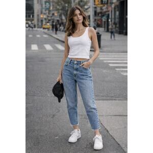 3 for $9 H&M Baggy Raw Hem Jeans 2 EUC